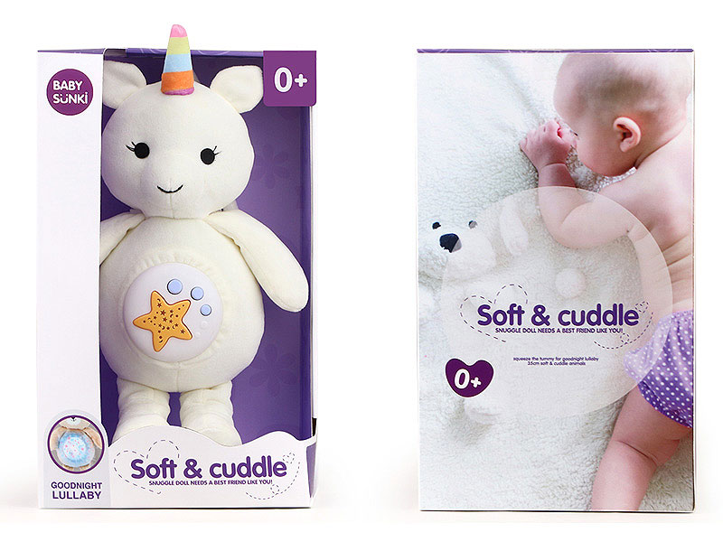 Plush Projection Soothes Unicorn toys