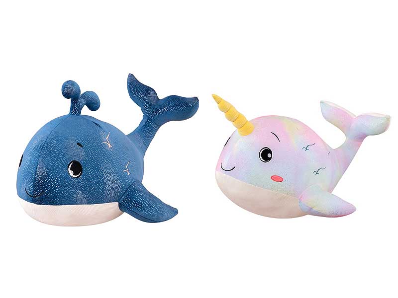 80CM Whale Pillow（2S) toys