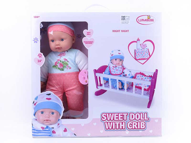 16inch Cotton Doll Set toys