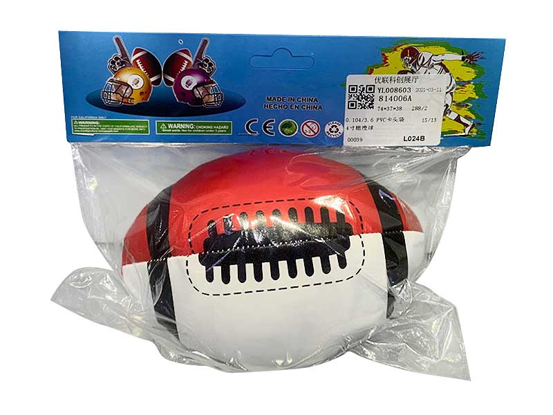 4inch Stuffed Rugby toys