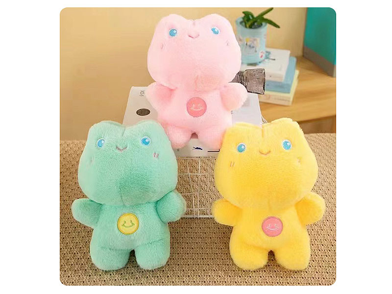 Plush Smiling Frog(3C) toys