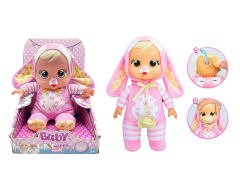 12inch Cotton Body Crying Baby W/M toys