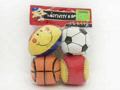 4inch Stuffed Ball (4in1) toys