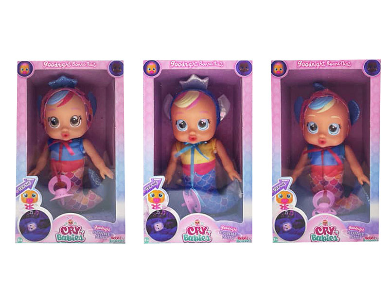 12inch Cotton Body Mermaid W/IC(3S) toys