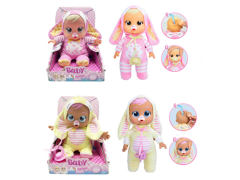 12inch Cotton Body Crying Doll W/IC toys