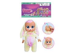12inch Cotton Body Crying Baby toys