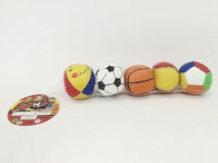 2.5 inch Stuffed Ball (5in1) toys