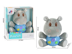 Plush Hippopotamus W/L_S toys