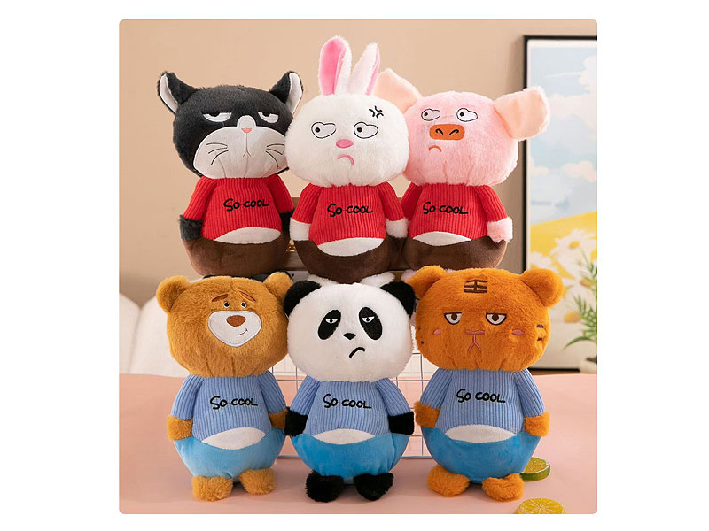 23cm Plush Cat(6S) toys