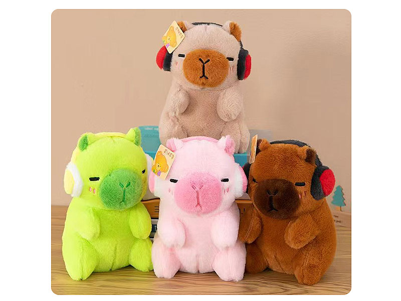 23cm Plush Capybara(4C) toys