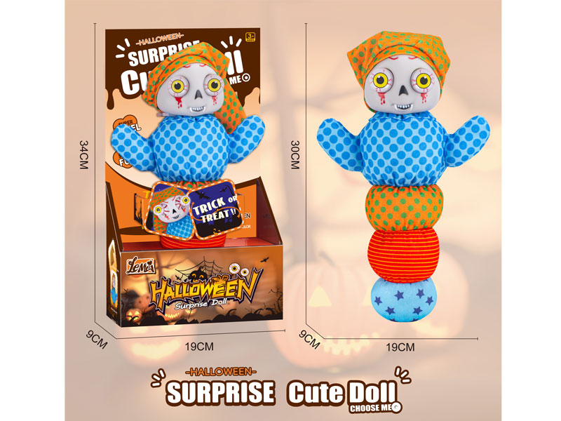 Halloween Surprise Doll W/IC toys