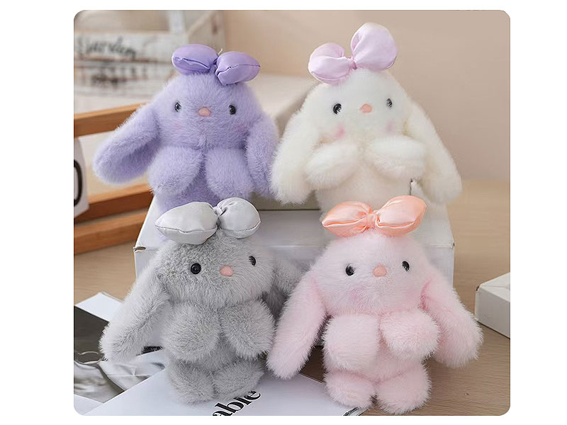 15CM Plush Rabbit(4C) toys
