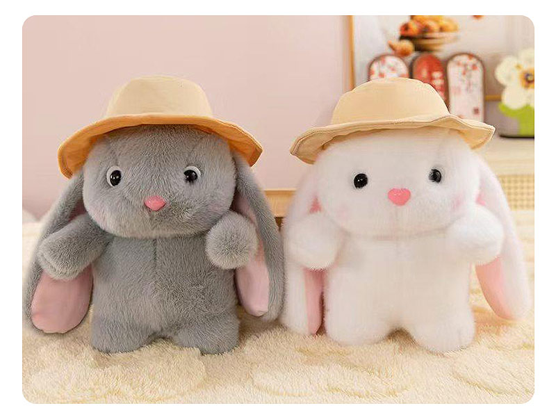 23CM Plush Rabbit(2C) toys