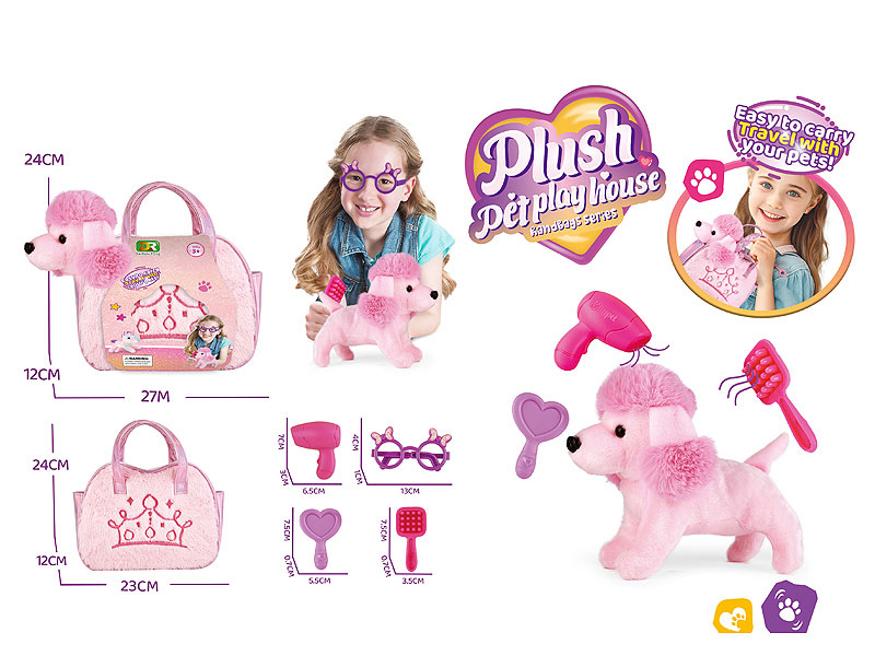 Plush Princess Doll Beauty Handbag toys