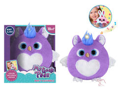 Plush Comfort Recording Owl W/L_S toys