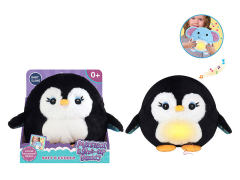 Plush Soothing Penguin W/M toys