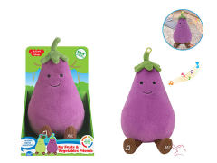 Plush Comfort Recording Eggplant W/L_S toys