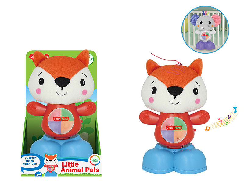 Plush Fox W/L_M toys