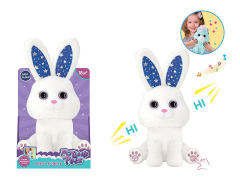 Plush Comforts Recording Rabbit W/L_S toys