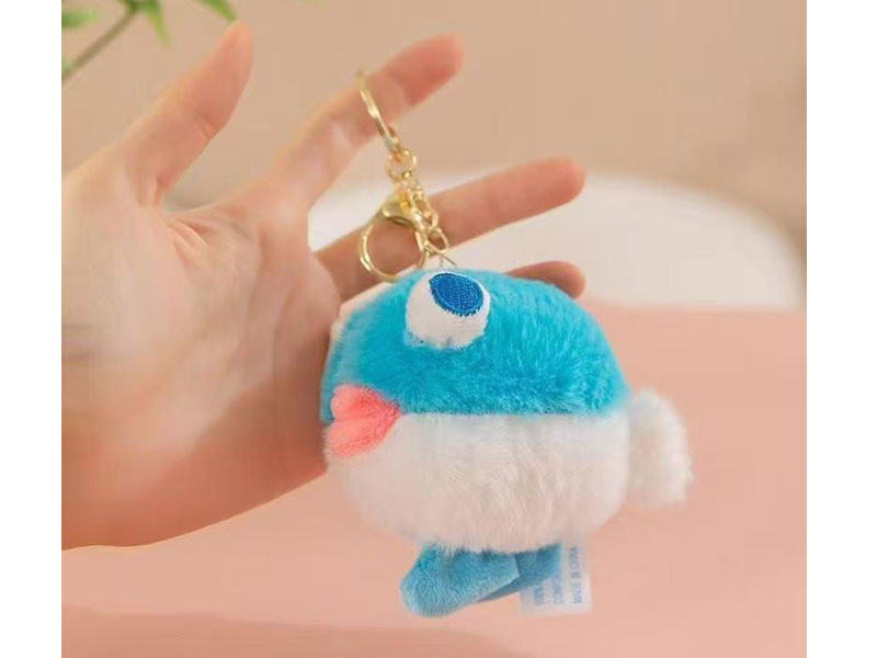 10CM Plush Fish W/Key toys