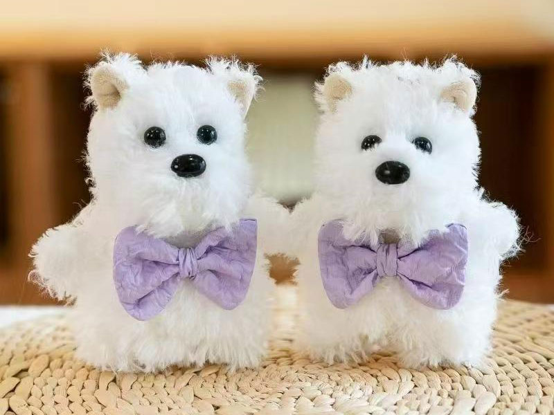 10CM Plush Dog W/Key toys