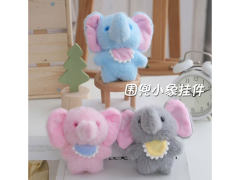 12CM Plush Elephant W/Key toys