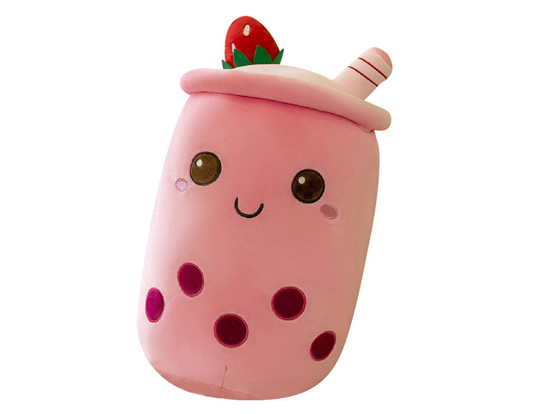 50CM Plush Strawberry Milk Tea toys