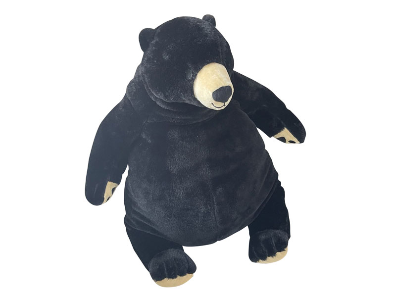 54CM Plush Black Bear toys