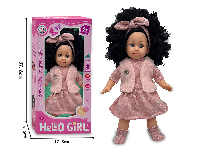 14inch Cotton Body Doll W/M toys