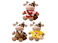 30CM Plush Cow toys