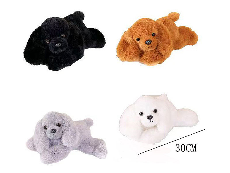 30CM Plush Dog(4C) toys
