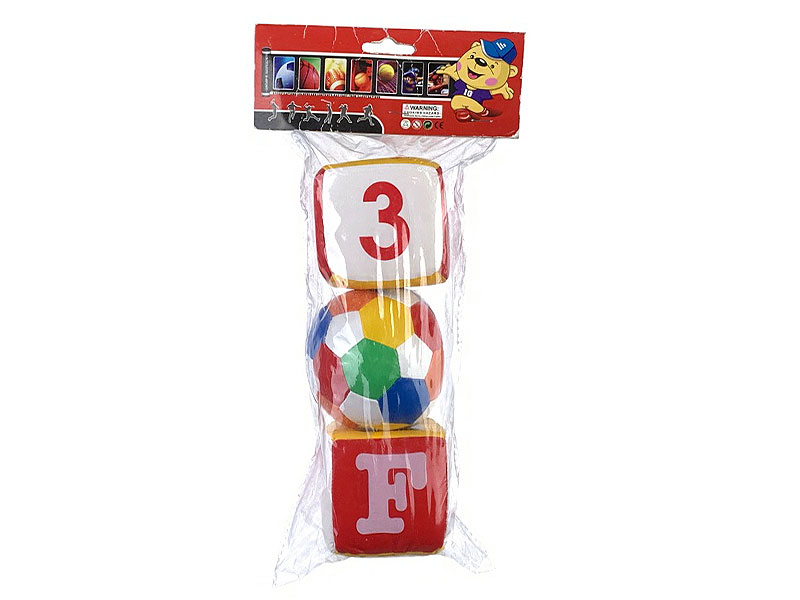 3.5inch Cotton Ball & Dice toys