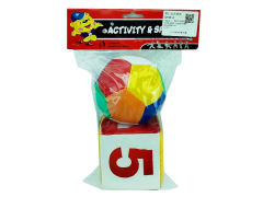 4.5inch Cotton BallDice toys