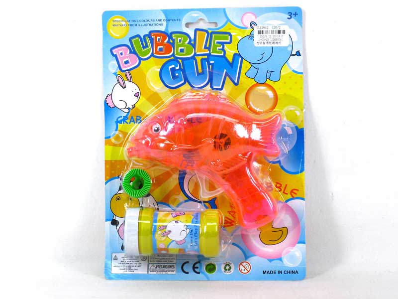 Friction Bubble Gun toys