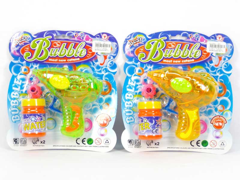 Friction Bubbles Gun W/L(2S3C) toys