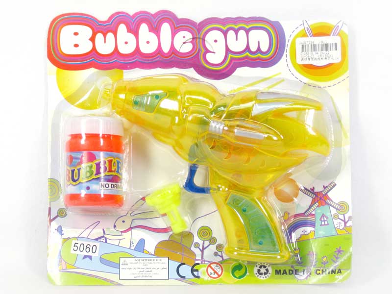 Friction Bubbles Gun W/L(4C) toys