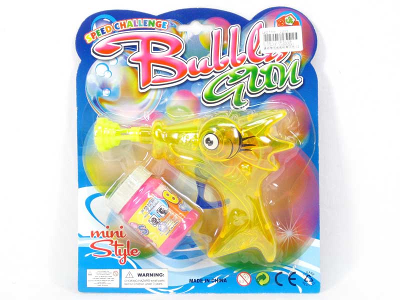 Friction Bubble Gun W/L(2C) toys