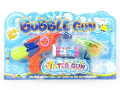 Bubble Gun W/L & Water Gun(2in1) toys