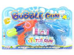 Bubble Gun W/L & Water Gun(2in1)