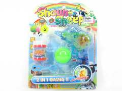 2in1 Bubbles Gun W/L(2C) toys