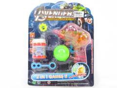 2in1 Bubbles Gun W/L(2C) toys