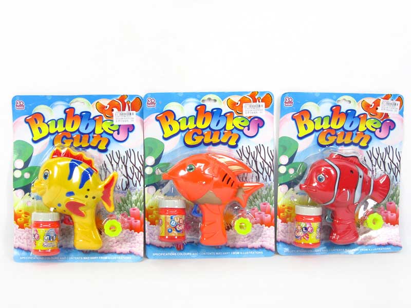 Friction Bubble Gun(3S) toys