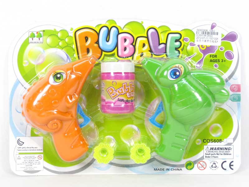 Friction Bubble Gun(2in1) toys