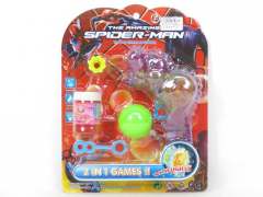 2in1 Bubble Gun W/L(2C)