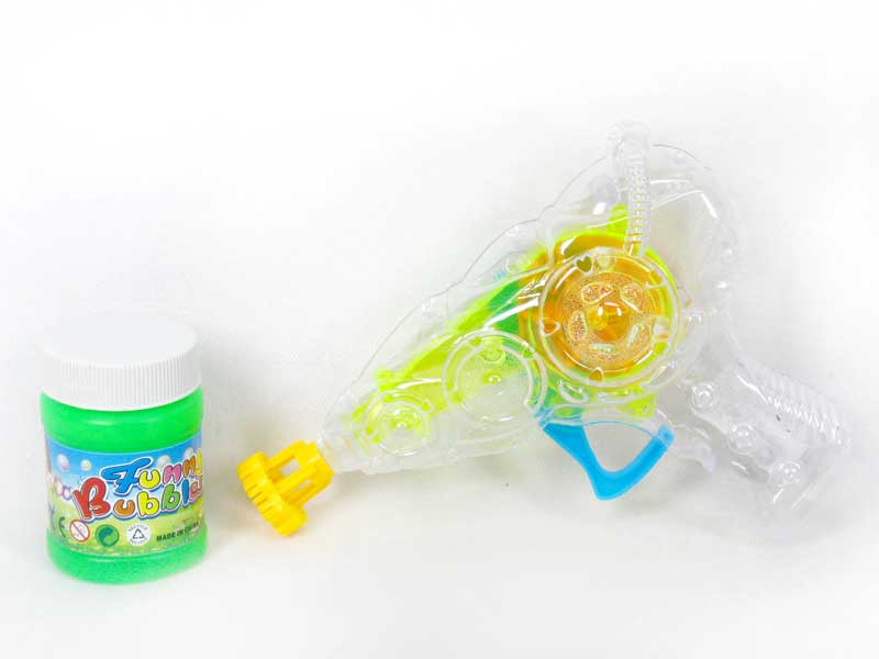 Friction Bubble Gun W/L(3C) toys