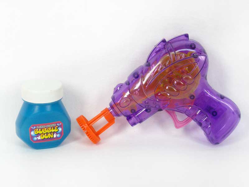 Friction Bubbles Gun W/L toys