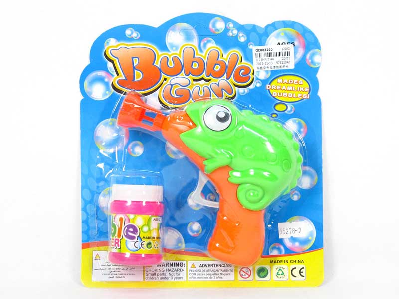 Friction Bubble Gun toys
