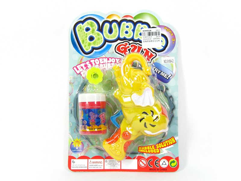 Friction Bubble Gun toys