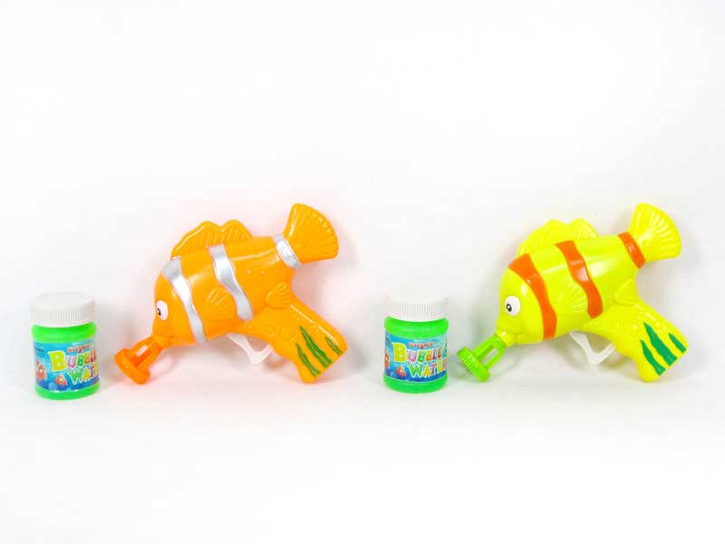 Friction Bubble Gun(2C) toys