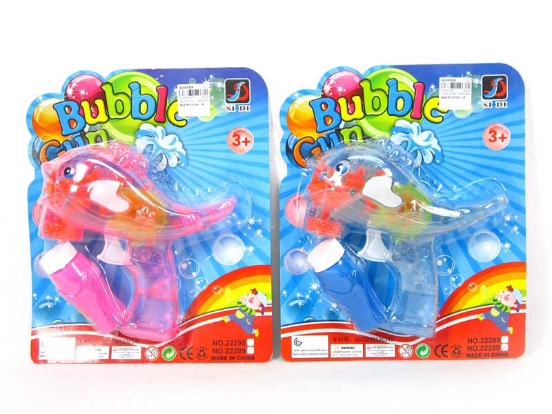 Friction Bubble Gun(2C) toys